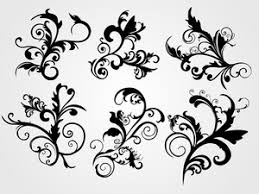 You find swirl tattoos in various colors, adding a graceful look to floral or starry designs. Illustration Swirl Design Tattoos Royalty Free Stock Image Storyblocks