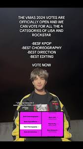 Vote Now for Lisa's 4 Nominations at VMA's 2024