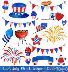 Download watercolor 4th of july clipart graphics by designloverstudio. Pin On National Day
