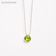 Wanderlust Life August Birthstone Peridot Necklace Peridot Necklace August Birthstone Necklace Birthstone Necklace