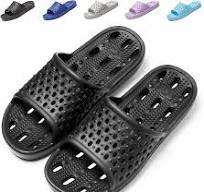 Amazon.com | Aoowoll Womens Shower Sandals Flip Flops Quick ...