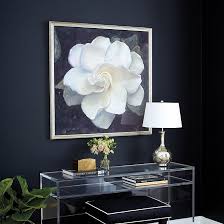 Midnight In The Garden Framed Print Ballard Designs Decor Black And White Decor Decor Inspiration