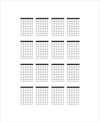 Free Blank Ukulele Chord Chart Printable Bedowntowndaytona Com