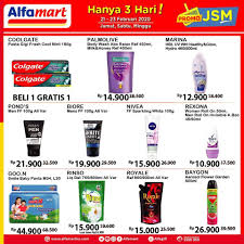 Promo Jsm Alfamart 21 23 Februari 2020 Di 2020 Februari Produk