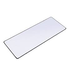 Cheap Xyk White Gaming Mouse Pad Large Size 800x300x3mm Extended Gamer Mouse Mat With Non Slip Rubber Base Special Textured Surface Support For Computer Pc
