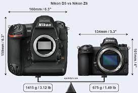 Nikon D5 Vs Nikon Z6 Comparison Review Nikon System Camera Compare Cameras