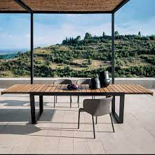 Outdoor extending dining table and chairs. Luxury Outdoor Dining Tables Chairs Modern Design Premium Quality
