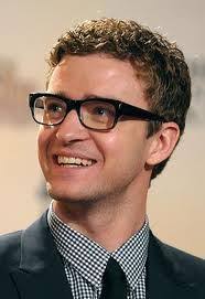 Justin Timberlake Straightened His Hair You Like Cool Hairstyles For Men Geek Chic Glasses Celebrities With Glasses