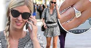 Newly Engaged Nicky Hilton Finally Displays Huge Diamond Ring Huge Diamond Rings Huge Diamond Engagement Rings Celebrity Engagement Rings