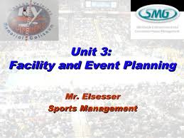 Facility management (or facilities management or fm) is a professional management discipline focused on the efficient and effective delivery of support services for the organizations that it serves. Unit 3 Sport Facility Management And Event Planning