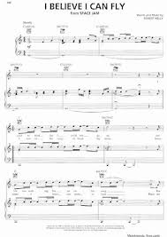 Print And Download For Free I Believe I Can Fly Piano Sheet Music By R Kelly Piano Sheet Music Pdf Piano Sheet Music Piano Sheet
