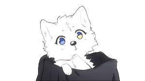 Its a wolf gif free for anyone to use. Cute Wolf Gif