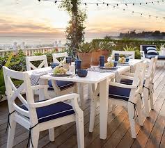 Sunbrella Piped Outdoor Dining Chair Cushion In 2020 Pottery Barn Outdoor Furniture Pottery Barn Outdoor Outdoor Lounge Area