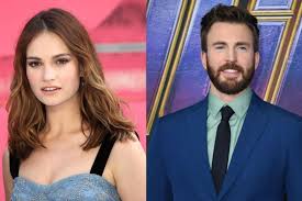The pair then seemed to lily was most recently liked to matt smith and they had been dating since 2014. Lily James And Chris Evans Believed To Arrive At Hotel Together Starbiz Net