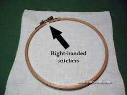 If your stitches pucker and pull the the fabric learn to use an embroidery hoop. How To Set Up An Embroidery Hoop Embroidery Tutorials Hand Embroidery Stitches Embroidery Hoop