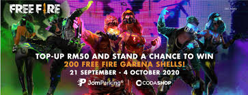Candy crush saga 19% off terms and conditions the promotion is open to all residents of malaysia. Top Up Rm50 With Jomparking And Win 200 Free Fire Garena Shells Codashop Blog My