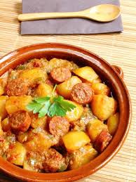 Chorizo Aux Pommes De Terres Recette Recettes De Cuisine Recette Chorizo Cuisine