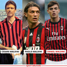With each passing generation it seems the maldini's are moving further up the pitch. Facebook
