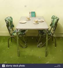 retro 50 s formica and chrome dinette