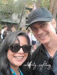 Hayden Christensen annual visit to Disneyland for Briar's birthday 🎠