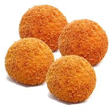 Round Arancino Box with 4 Sicilian arancini
