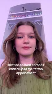 I guess I have to visit Wisconsin now @elliott #bestie #studyabroad #tattoo  #fyp