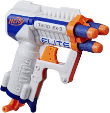 Nerf zombie strike outbreaker bow & soft darts blaster gun ~ new in sealed box. Hasbro Nerf N Strike Elite Triad Ex 3 Dna