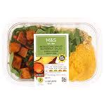 Couscous & roasted vegetables with a lemon dressing.. Calories In M S Moroccan Spiced Butternut Couscous Salad With A Roasted Carrot Dip 300g Nutrition Information Nutracheck