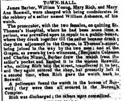 Charles JONES & Mary Ann BOSWELL