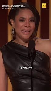 "Hey, Brad Pitt" 👋 #bradpitt #goldenglobes #goldenglobes2023 #fyp