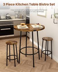 Check spelling or type a new query. 20 Mo Finance Recaceik 3 Piece Pub Dining Set Modern Round Bar Abunda
