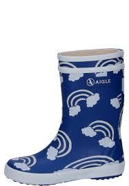 Aigle Lolly Pop Print Rainbow Children S Rubber Boots The Magic Rain Boots