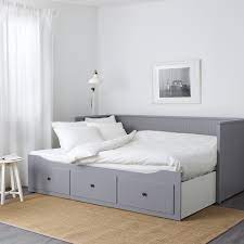 Check spelling or type a new query. Hemnes Lit Banquette 2 Places Structure Gris Ikea