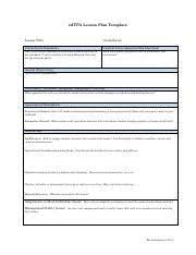 Edtpa Lesson Plan Template 2017 Unique Edtpa Lesson Plan Template 2 Edtpa Les In 2020 Lesson Plan Templates Elementary Lesson Plan Template Weekly Lesson Plan Template