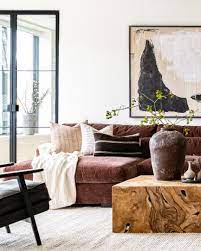 Cozy Layers Textures Are All Tied Together With The Calacatta Ivory Rug Tap To Shop Design Westofm Home Living Room Living Room Designs Home Decor