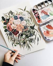 More images for how to draw a bouquet of flowers » 1001 Ideas And Tutorials For Easy Flowers To Draw Pictures