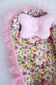Riduttore Culla Rosa Con Pizzo Per Neonata Baby Car Seats Baby Nursery Baby Car