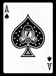 Black Ace Of Spades Card Heisenberg Is King Breaking Bad Playing Cards Ace Of Spades Cards Playing Cards