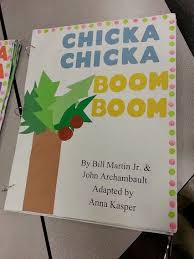 Chicka Chicka Boom Boom A Big Book Using Different Textures And Large Print Literacy Books Big Book Space Activities