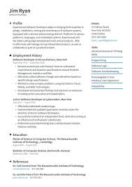 If you're embarrassed by your résumé, or uncertain about sharing your . Software Developer Resume Examples Writing Tips 2021 Free Guide