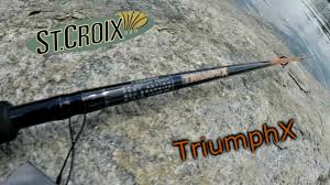 St croix triumph casting rod has enough resilience to carry up. St Croix Rods Triumph X Review Youtube