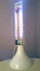 Boekamp Quartz Heater Energy Saver Model 101 Vintage 1980 Space Age White Energy Saver Heater Vintage