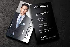 Now round it out with a winning brand impression that lasts: New Business Cards For Compass Realtors Realtor Compass Realestate Realtors Realty Realt Real Estate Business Cards Business Cards Luxury Business Cards