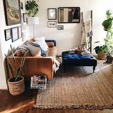 Maui Chunky Loop Natural Rug Bohemian Living Room Decor Modern Bohemian Living Room Cozy Apartment Decor