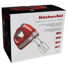 Maybe you would like to learn more about one of these? Kitchenaid 9 Speed Red Hand Mixer With Accessory Pack Shop Appliances At H E B