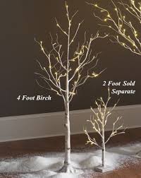 Check Out The Deal On Lighted White Birch Tree 4 Foot 48 Warm White Led S Indoor Outdoor At Batte White Birch Trees Tree Branch Decor Halloween Party Decor