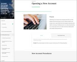 In This Rise 360 Example I Ve Created An Interactive Online Procedures Manual For A F Standard Operating Procedures Manual Standard Operating Procedure Manual