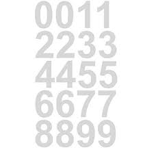 2.5' mailbox numbers mailboxes custom mailbox decal stickers 2.5 inch tall mailbox numbers set of 2, 1 for each side set of 2 customized stickers for your mailbox in stylish font. Reflective Sheet Of 2 Inch White Vinyl Custom Street Address Mailbox Number Decal Stickers Kit Walmart Com Walmart Com