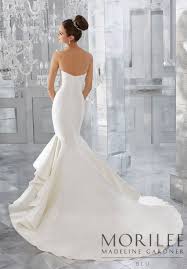 Merci Wedding Dress Morilee Satin Mermaid Wedding Dress Wedding Dresses Strapless Wedding Dresses Lace