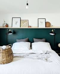 Entre le bleu et le vert, le bleu canard se marie naturellement avec ces deux couleurs. Une Deco En Bleu Canard Et Noir My Blog Deco Decoration Murale Chambre Chambre Diy Mur De Chambre